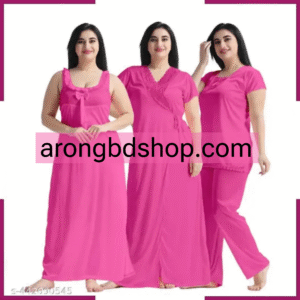 4 Part Mistry Color Nighty